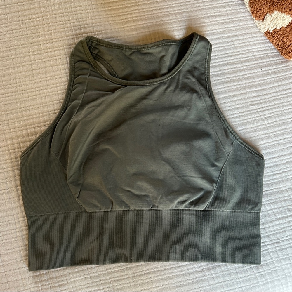 Lululemon High Impact, High Neck Sports Bra